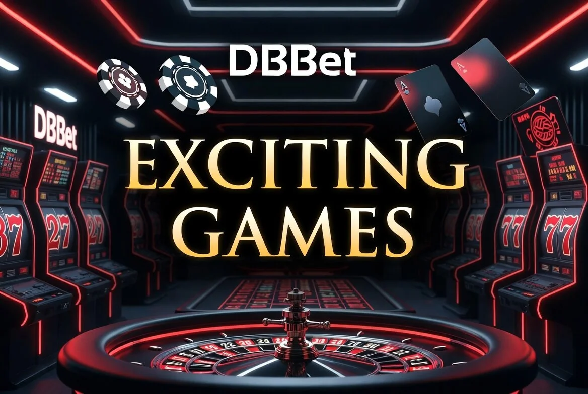 Каталог слотов и живых столов в казино DBBet
